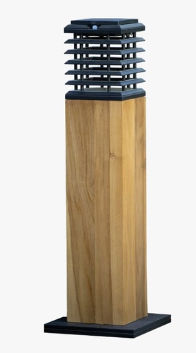 [LES JARDINS - TECK401] Borne solaire TEKURA 75 cm - LES JARDINS, LES JARDINS, TECK401