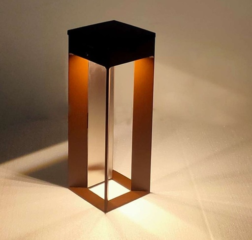 [LES JARDINS - TINK446] Applique solaire lampe murale et rechargeable BLADE couleur Corten TINK446 - les jardins, LES JARDINS, APPLIQUE, TINK446