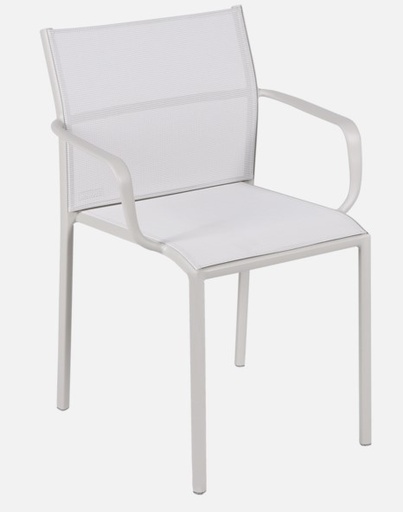 [Chaise e] Chaise en aluminium CADIZ BRIDGE - FERMOB, FERMOB, CADIZ, 8702