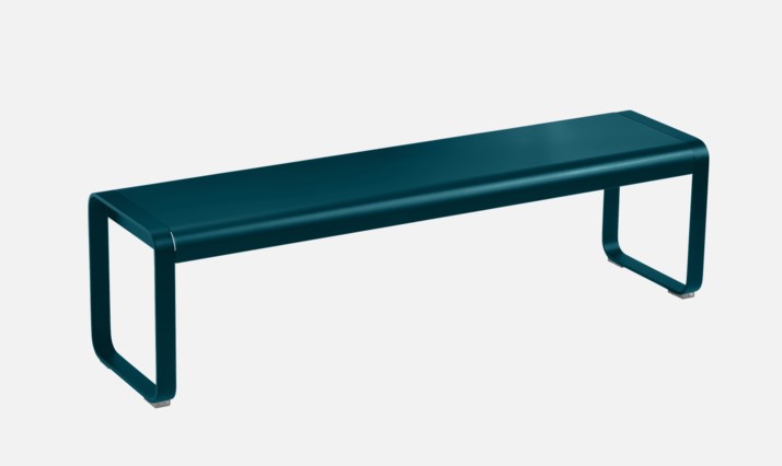 BELLEVIE Banc en aluminium de la collection FERMOB