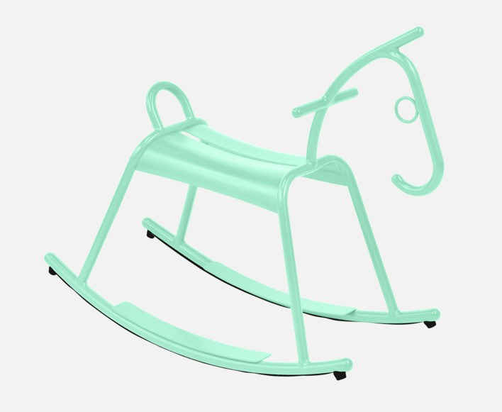 Cheval à bascule ADADA Fermob 3280 | Jouet design aluminium intérieur & extérieur