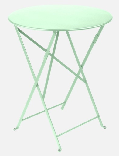 BISTRO table ronde pliante en métal - Diamètre 60 cm - Bistro de FERMOB, TABLE, RONDE, 0245
