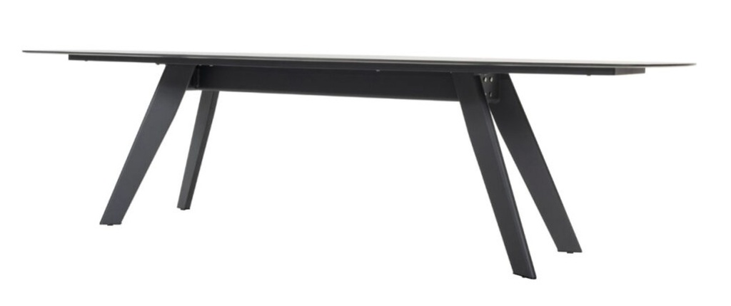 Pied en aluminium anthracite pour plateau MONTANA (240 x 103 cm) - 4 SEASONS, 17034, MONTANA