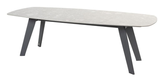 [4SO-17034 17036] Table MONTANA en aluminium avec plateau Terrazzo en céramique - 4 SEASONS, 17034, MONTANA, 17036