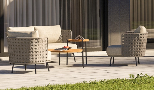 [4SO-213908 213909] Salon de jardin PALACIO de 4 seasons outdoor., PALACIO