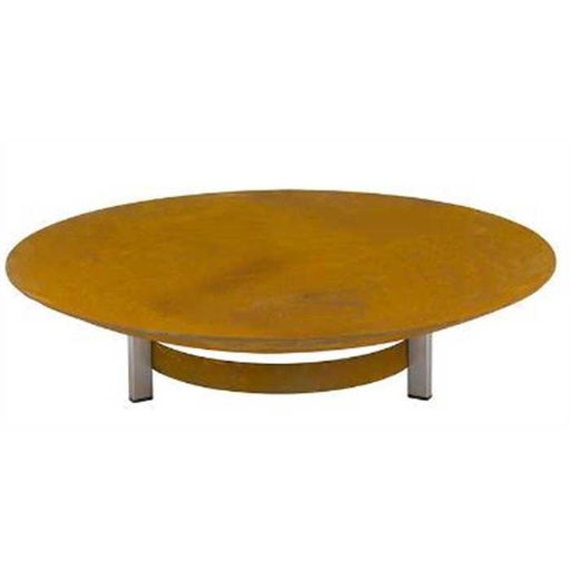 [DANCOOK 9400 BARBECUE] Barbecue au charbon en corten - modèle 9400 - diamètre. 70 cm - 2.5 cm d'épaisseur - Dancook, 350 009400, 110400