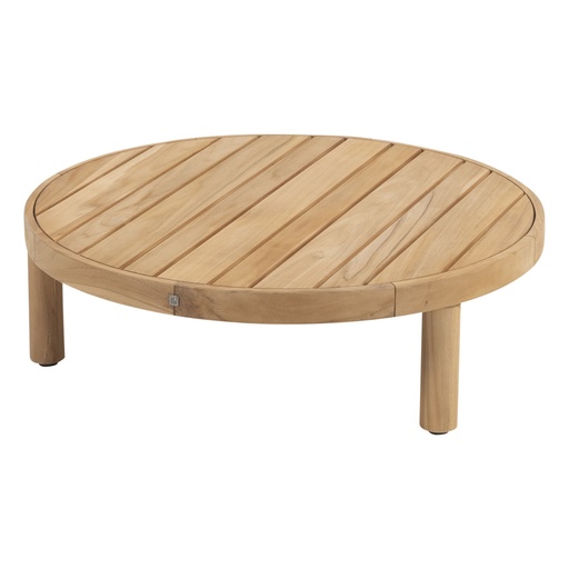 [4SO-214069] Table basse FINN ronde D.80cm en teck par 4 seasons, FINN