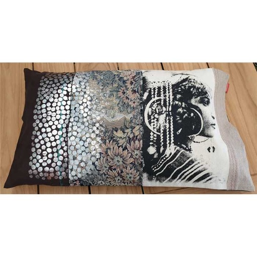 [SISSIMOROCCO COUSSIN] Housse coussin "berbere" classique - modèle unique 7 - 70 X 40 - SISSIMOROCCO, SISSIMOROCCO