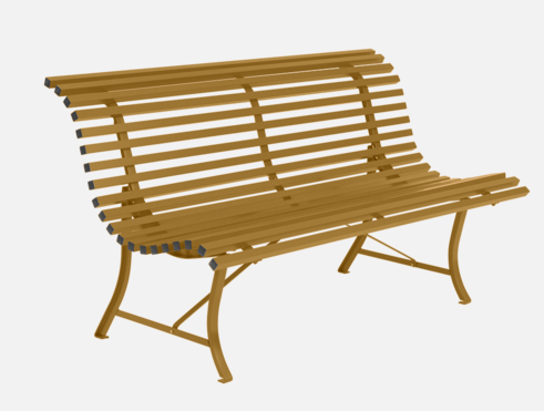 LOUISIANE Banc FERMOB 150cm - 1000