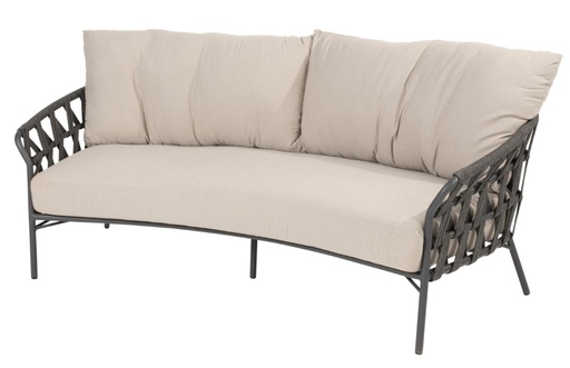 [TASTE-91566] Canapé de jardin ALBARETO anthracite - TASTE by 4 seasons outdoor, ALBARETO