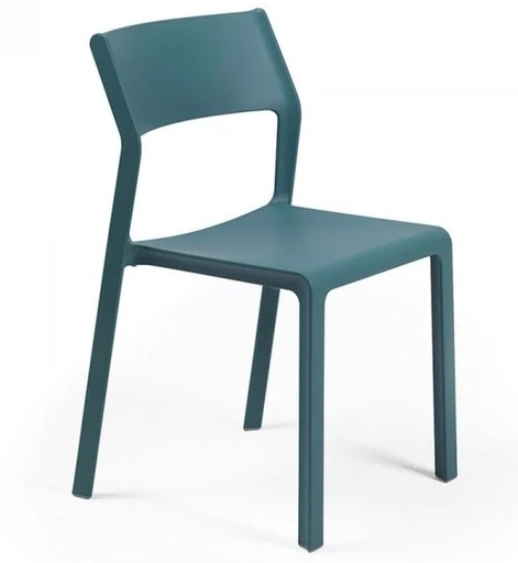 [NARDI-4025349000] Chaise de jardin bistrot en résine de couleur Turquoise Ottanio - TRILL - NARDI, TRILL TAUPE NARDI, 4025349000