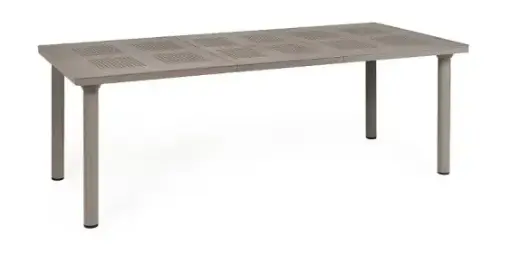 [Nardi-4755910000] Libeccio Table de jardin extensible en résine couleur "taupe" - LIBECCIO - Nardi