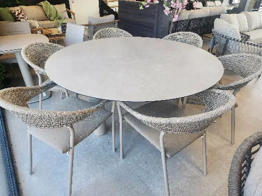 [4SO-donato sienna] Ensemble de jardin Donato-Sienna - couleur "latté" de la marque TASTE 4 seasons outdoor