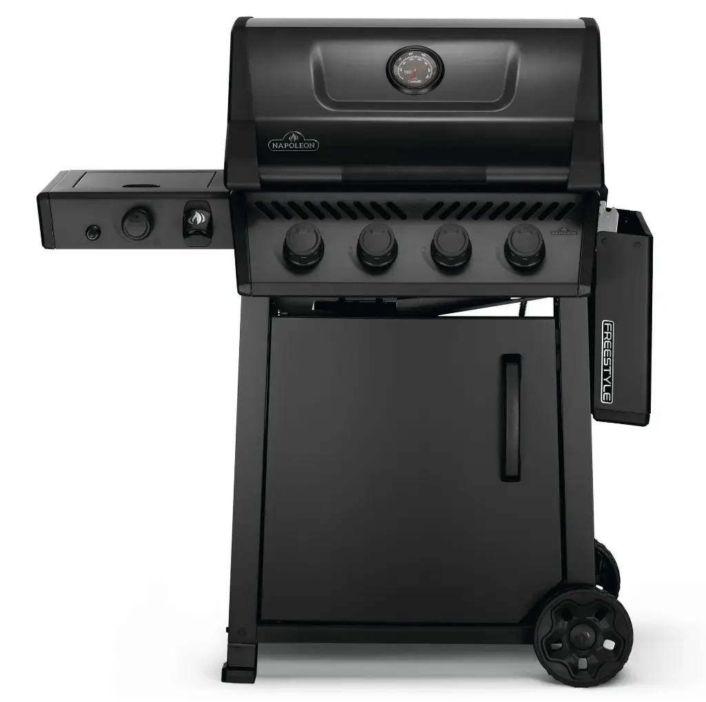 Barbecue au gaz noir FREESTYLE PHANTOM PRO 425 de Napoléon avec sizzle zone