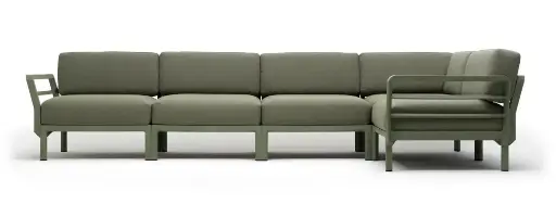 [NARDI-4018027217] Maximo 5 - salon de jardin Nardi outdoor Cactus - Timo Sunbrella