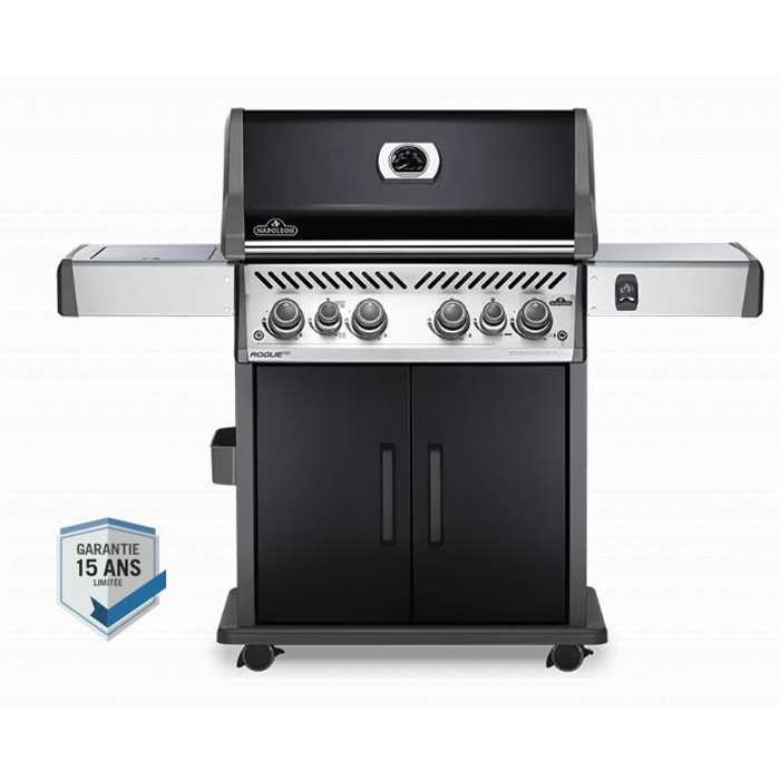[NAPOLEON RSE525RSIBK-1-NL-A] Barbecue au gaz noir - grilles de cuisson en fonte - ROGUE SE 525 RSIB noir -  NAPOLEON