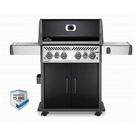 [NAPOLEON RSE525RSIBK-1-NL-A] Barbecue au gaz noir - grilles de cuisson en fonte - ROGUE SE 525 RSIB noir et accessoires offerts NAPOLEON, 040307, RSE525RSIBK-BE, ROGUE - modèle d'expo