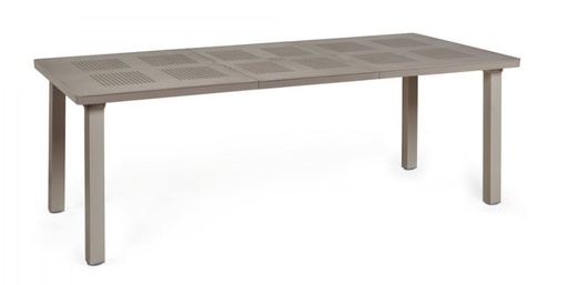 [NARDI TABLE 47059.10.000 LEVANTE TORTORA] Table de jardin en résine taupe 160/220 cm LEVANTE - NARDI, 47059.10.000, 4705910000, LEVANTE