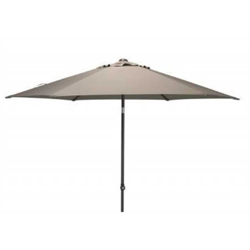 [4SO-08621] Parasol - toile en polyester couleur taupe - diamètre 250 cm - OASIS - 4 Seasons, 08621, PARASOL, OASIS