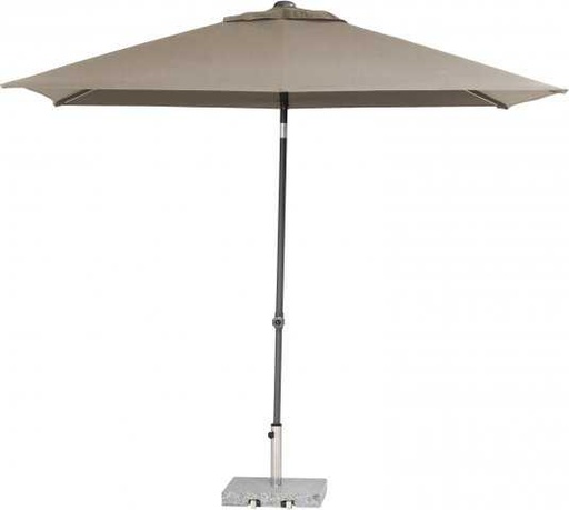[4SO-08626] Parasol toile en polyester couleur taupe 250x200 cm OASIS - 4 Seasons, 8718144571332, 08626, PARASOL, OASIS
