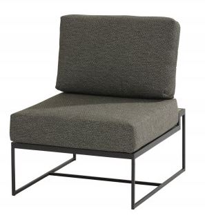[4SO - 19703 ELEMENT CENTRAL PATIO] Elément central de salon de jardin + 2 coussins - structure de couleur anthracite PATIO - 4 seasons, 19703, PATIO, 8720087001616