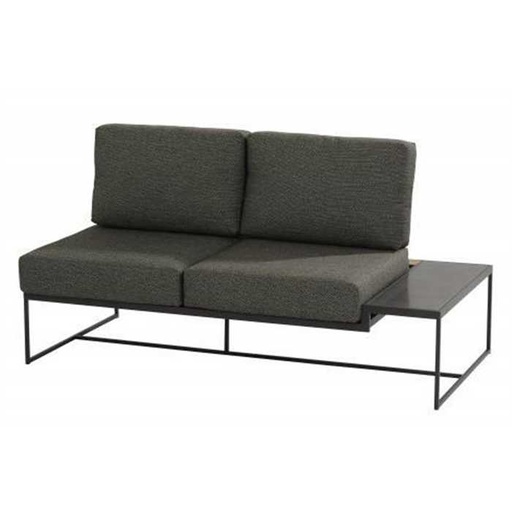 [4SO - 19700 ELEMENT 2 PLACES PATIO] Elément 2 places avec accoudoir à gauche + 4 coussins - PATIO - 4 SEASONS, 19700, PATIO, 8720087001586