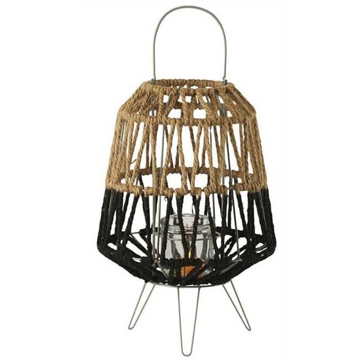 [LAMPION NOIR] Photophore Lampion Noir - Athezza, 3611420085781, ATH-0082158