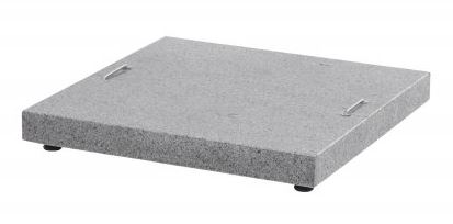 Pied de  parasol en granite anthracite 90kg pour modèles SIESTA - 4 Seasons