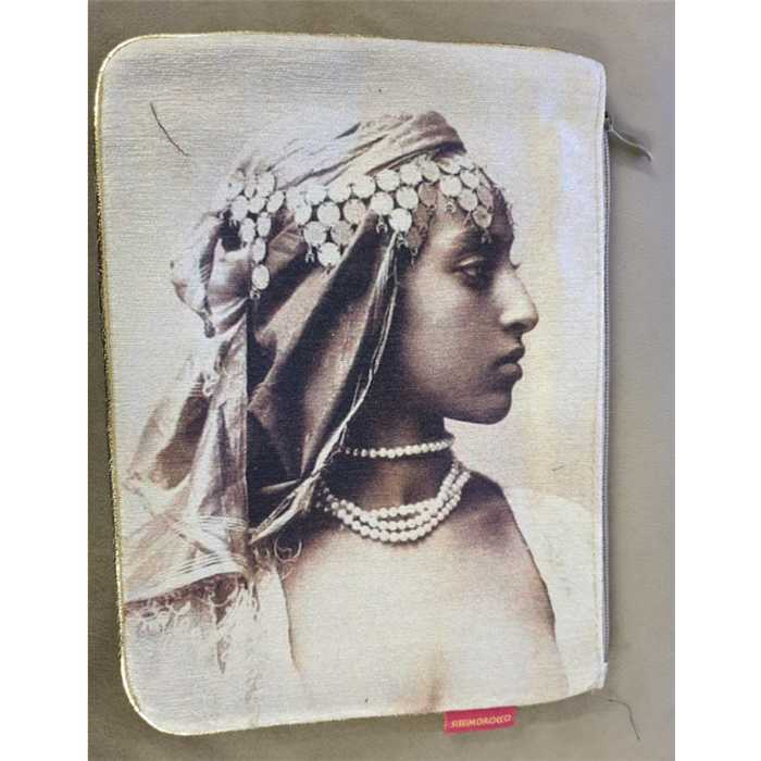 Pochette soirée ou IPAD - Sissimorocco - 21 x 30 cm - "Rachida", SISSIMOROCCO, pochette