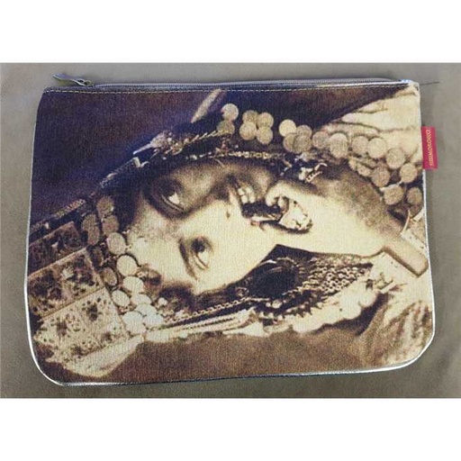 [SISSIMOROCCO POCHETTE] Pochette soirée ou IPAD - Sissimorocco - 21 x 30 cm - "Anissa", SISSIMOROCCO, pochette