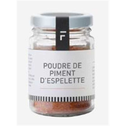 [FA - POUDRE PIM D'ESPEL] Poudre de piments d'Espelette - 40gr - Forge Adour, 3760235460143, 030563, PIMENTS