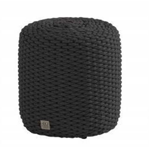 [4O-213396] Pouf rond (diamètre 40 cm) en cordes - couleur: anthracite - MUFFIN ROPE - 4 seasons, 213396, POUF, 8718144570649, MUFFIN