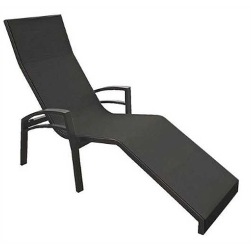 [STERN 418332 FAUTEUIL RELAX BALANCE] Fauteuil relax balance en aluminium anthracite et textilène carbone BALANCE - STERN, 418332, 4010187131530, BALANCE
