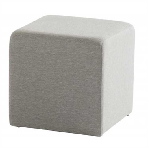 [4SO - 90785 POUF CARRE GRIS CLAIR] Pouf carré gris clair - CREA - TASTE, 90785, 8718144572315, CREA