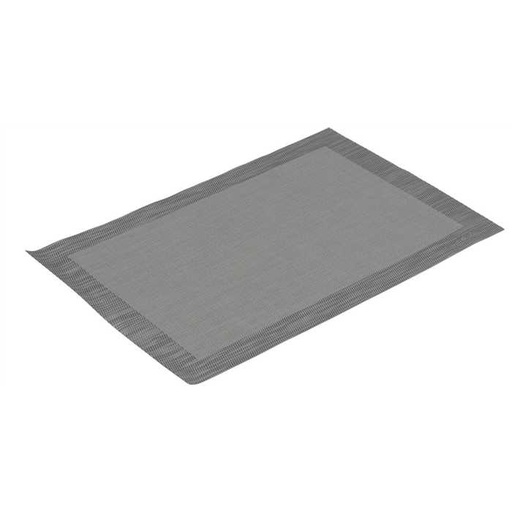 [STERN 410110 SET DE TABLE argent] Set de table - textilène argent - 33x48 cm - lot de 6 - Stern, 410110, 4010187133954, set de table
