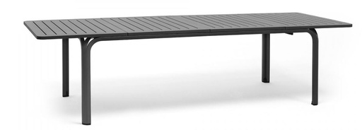 [NARDI-42852.02.000] Table de jardin extensible en résine de couleur anthracite 210-280 cm - ALLORO - NARDI, 4285202000, ALLORO, 42852.02.000