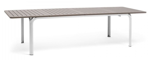 [NARDI-42853.10.000] Table de jardin extensible en résine de couleur taupe - 210-280 cm - ALLORO - NARDI, 4285310000, 42853.10.000, ALLORO