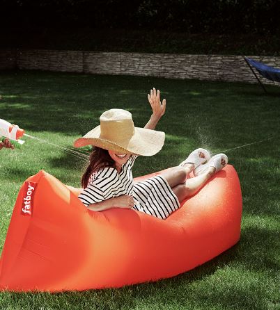 [FATBOY 104022 POUF GONFLABLE LAMZAC ORANGE] Pouf gonflable - Tulip orange LAMZAC - FATBOY, 8719773032065, 104022, LAMZAC