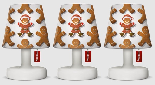 [FATBOY 104288 ABAT-JOUR] MINI CAPPIE Set abat-jour Gingerbread (3pcs) - FATBOY, 8719773035196, 104288, NOEL, MINI CAPPIE