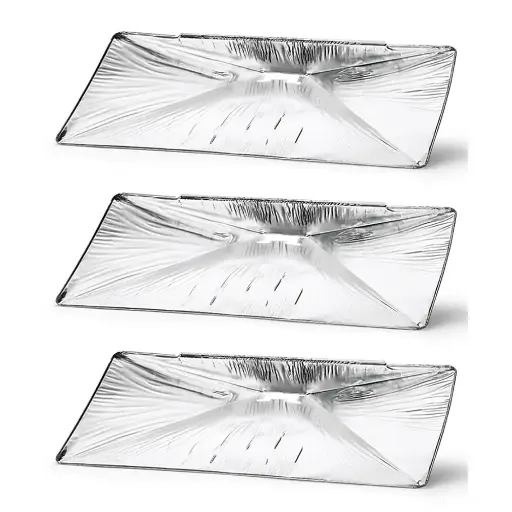 [NAPOLEON-62020] 3x récipient à graisse en aluminium pour tiroir à graisse du Rogue 425 NAPOLEON, 62020