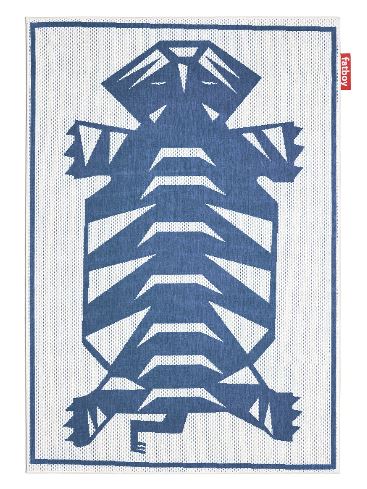 [FATBOY 104007 TAPIS JARDIN NOTTAZEBROH BLEU] Tapis de jardin Nottazebroh - 160 x 230 cm - FATBOY - bleu, modèle d'expo