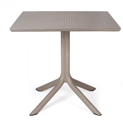 [NARDI-40082.10.000] Table bistro CLIP 80 Nardi - couleur taupe, CLIP 80, 40082.10.000, 4008210000, NARDI 