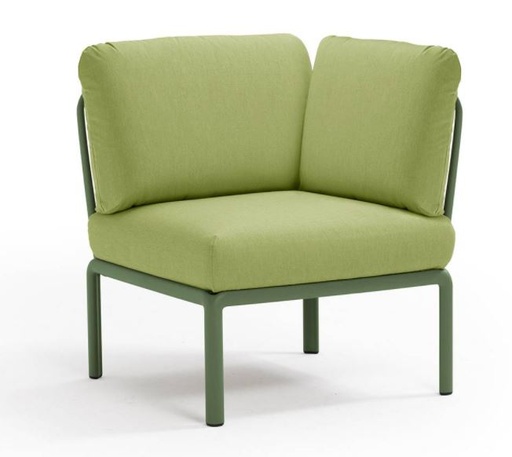 [NARDI KOMODO 40374.16.139] Salon de jardin modulable KOMODO élément d'angle Agave / avocado NARDI, KOMODO ANGLE AGAVE, 4037416139